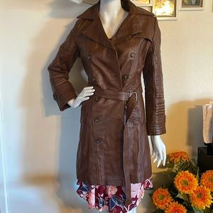 Beautiful leather jacket.